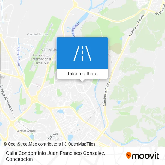 Calle Condominio Juan Francisco Gonzalez map