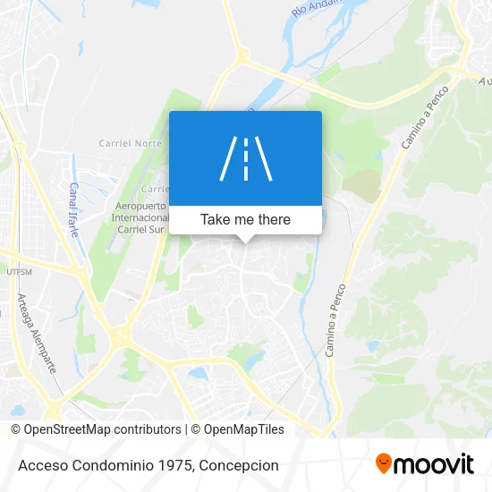 Mapa de Acceso Condominio 1975