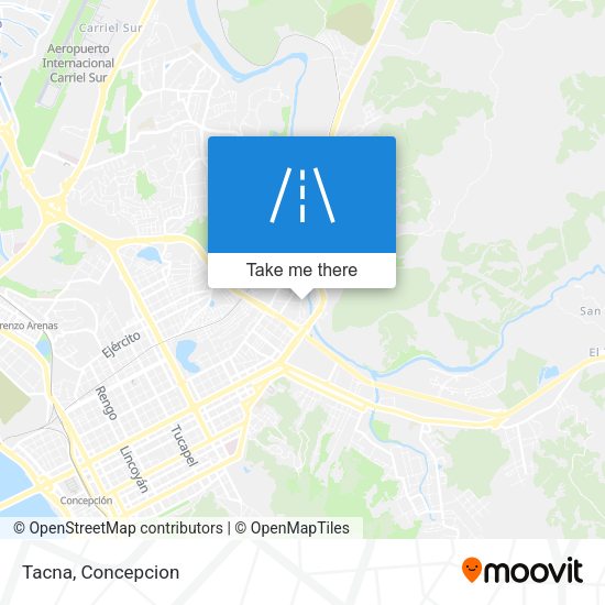 Mapa de Tacna