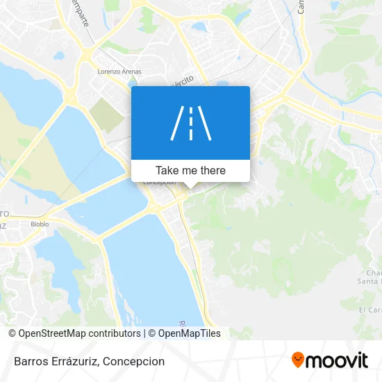 Mapa de Barros Errázuriz