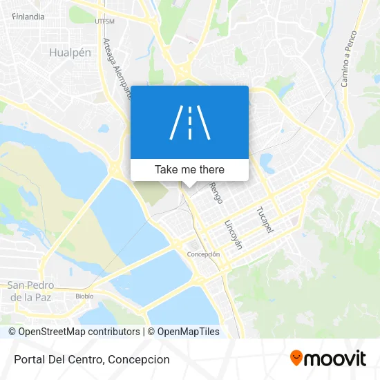 Mapa de Portal Del Centro