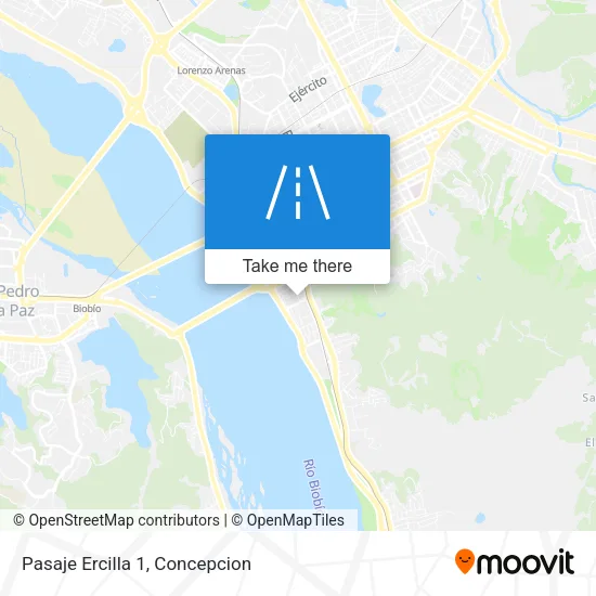 Mapa de Pasaje Ercilla 1