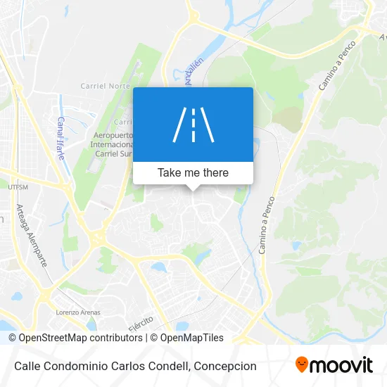 Calle Condominio Carlos Condell map