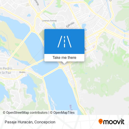 Mapa de Pasaje Huracán