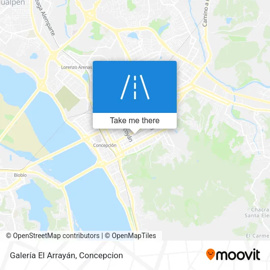 Mapa de Galería El Arrayán