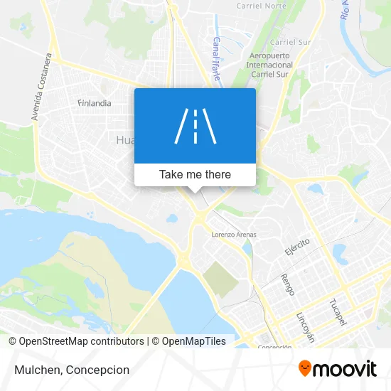 Mulchen map