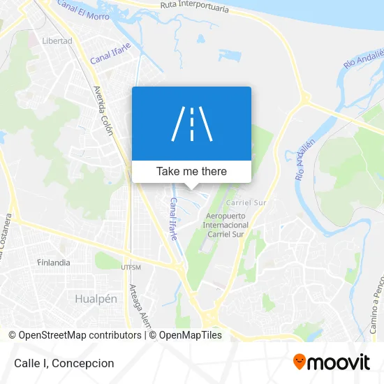 Calle I map