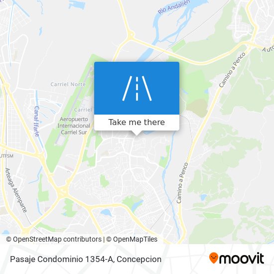 Mapa de Pasaje Condominio 1354-A