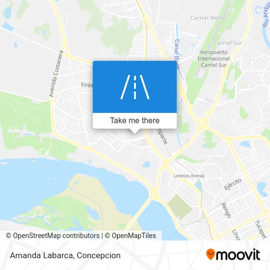 Mapa de Amanda Labarca
