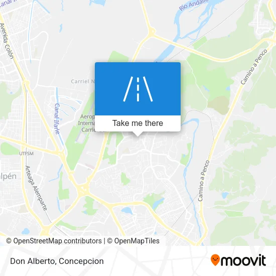 Mapa de Don Alberto