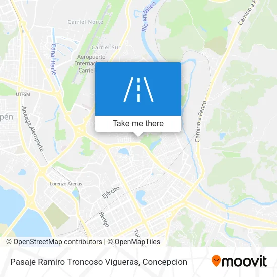 Pasaje Ramiro Troncoso Vigueras map
