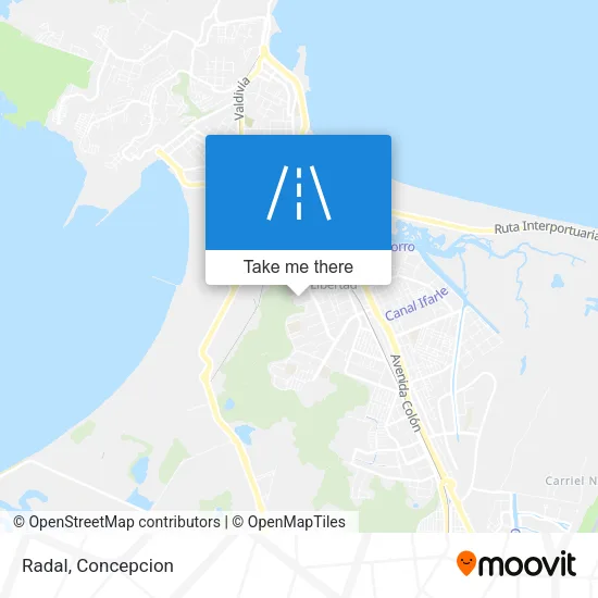 Mapa de Radal
