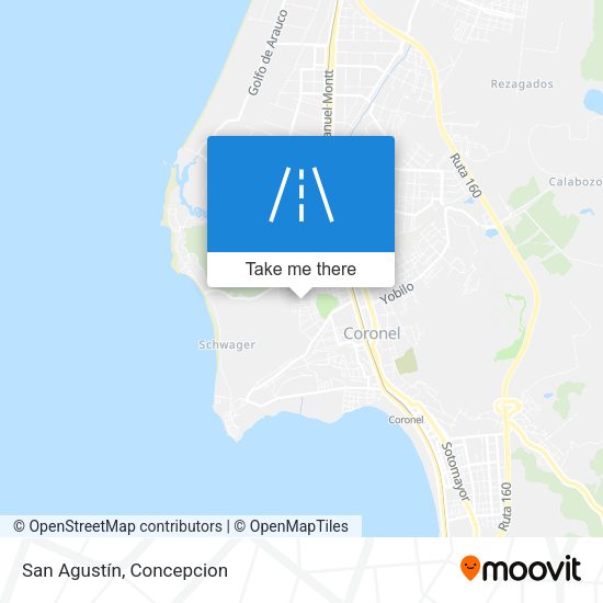 Mapa de San Agustín