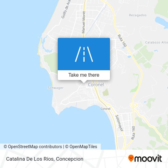 Catalina De Los Ríos map
