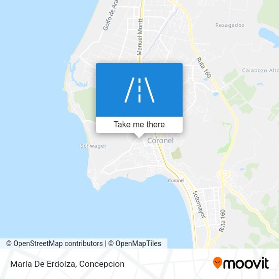 Mapa de María De Erdoíza
