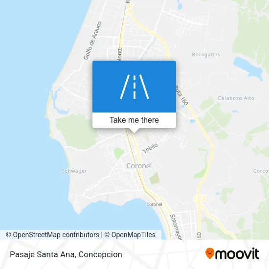 Mapa de Pasaje Santa Ana