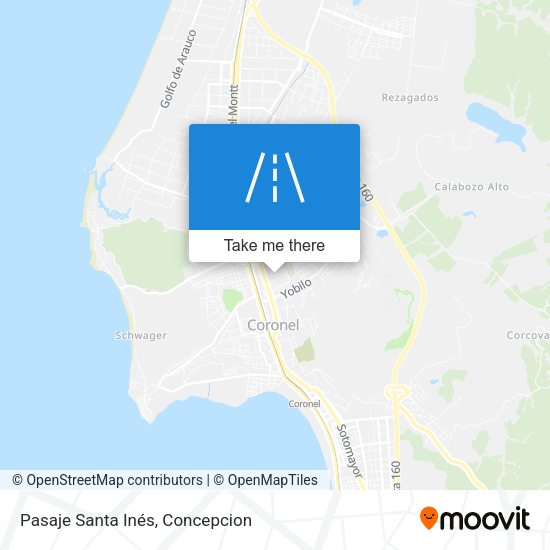 Mapa de Pasaje Santa Inés