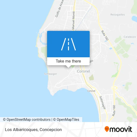 Mapa de Los Albaricoques