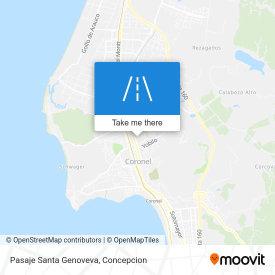 Pasaje Santa Genoveva map