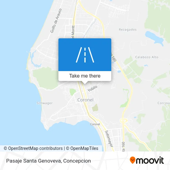 Mapa de Pasaje Santa Genoveva