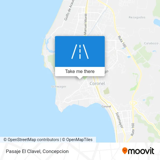 Mapa de Pasaje El Clavel