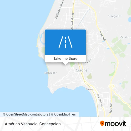 Mapa de Américo Vespucio