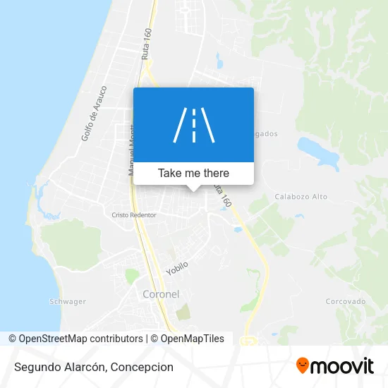 Mapa de Segundo Alarcón