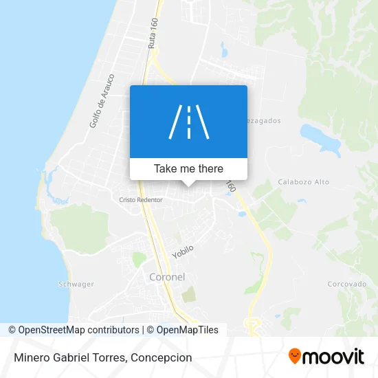 Mapa de Minero Gabriel Torres