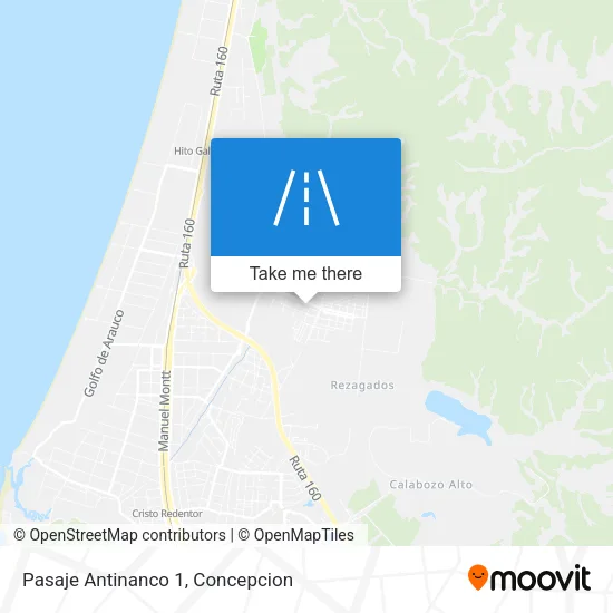Mapa de Pasaje Antinanco 1