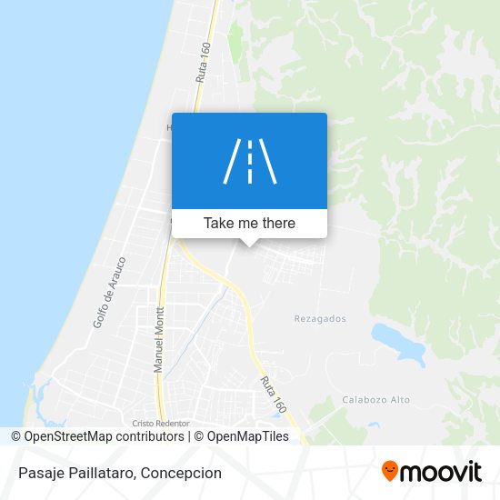 Mapa de Pasaje Paillataro