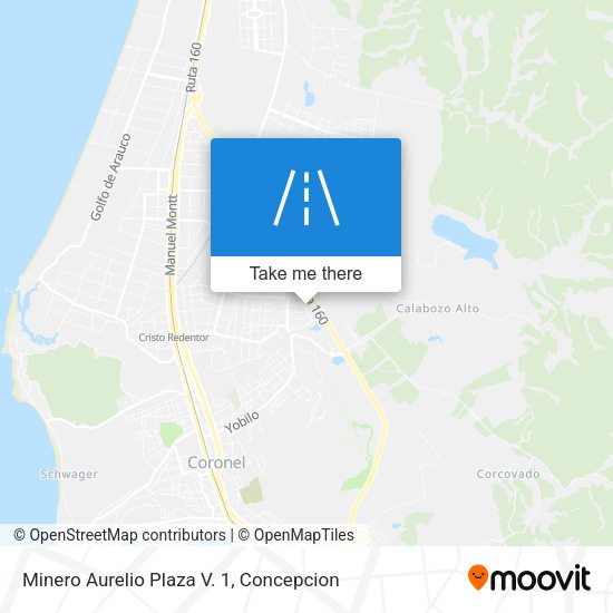 Minero Aurelio Plaza V. 1 map