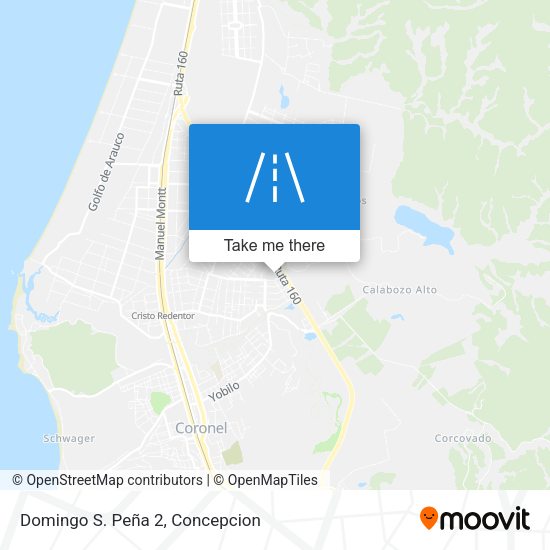 Domingo S. Peña 2 map
