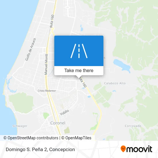Mapa de Domingo S. Peña 2
