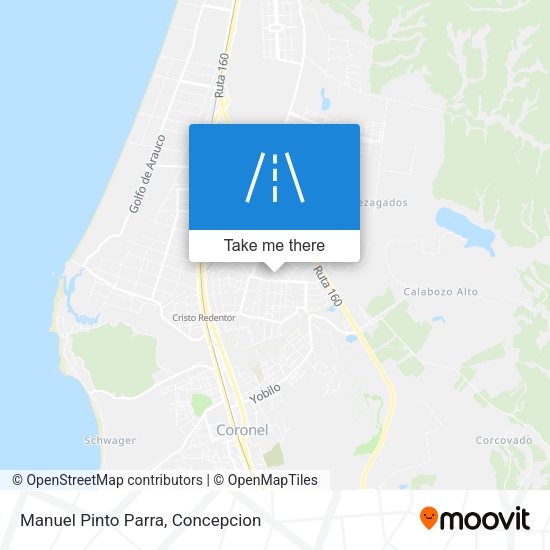 Manuel Pinto Parra map