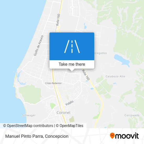 Mapa de Manuel Pinto Parra