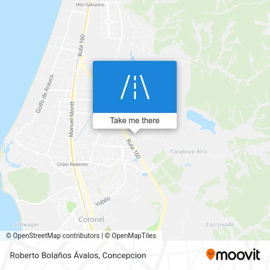 Mapa de Roberto Bolaños Ávalos