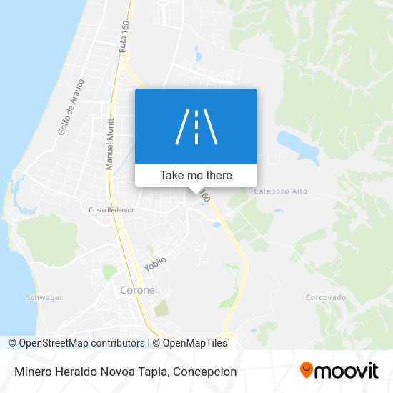 Minero Heraldo Novoa Tapia map