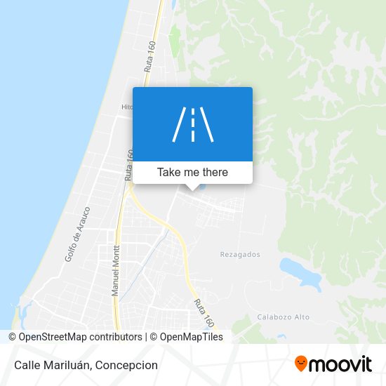 Mapa de Calle Mariluán