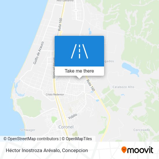 Héctor Inostroza Arévalo map