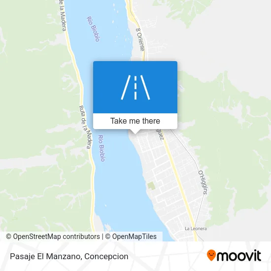 Mapa de Pasaje El Manzano