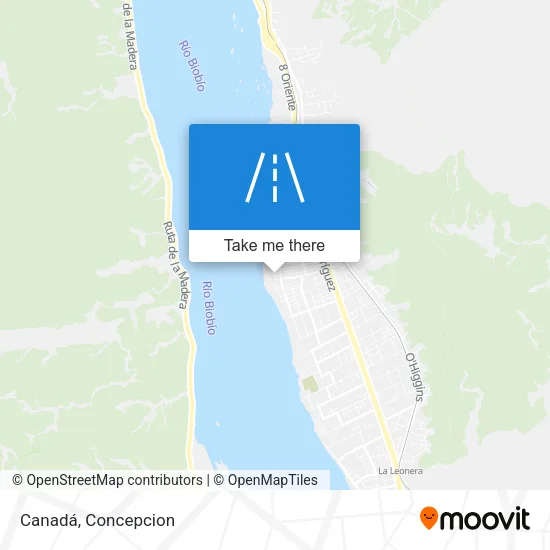 Mapa de Canadá