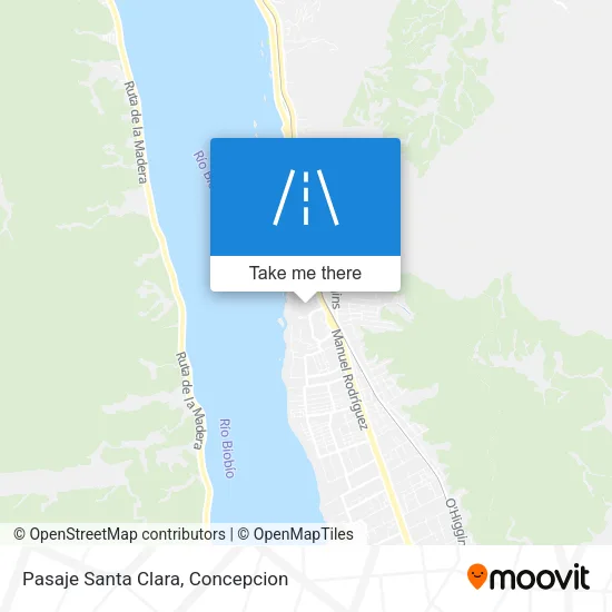 Mapa de Pasaje Santa Clara