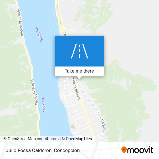 Julio Fossa Calderón map