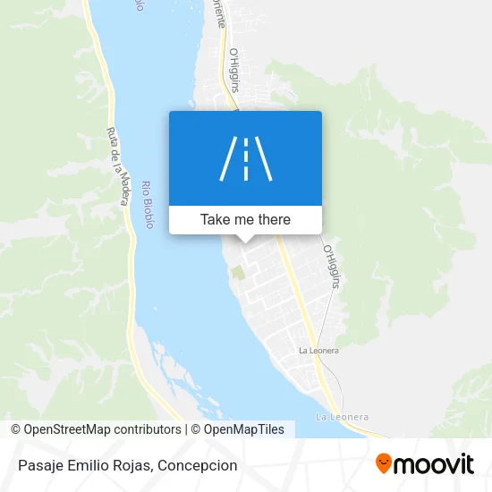 Mapa de Pasaje Emilio Rojas