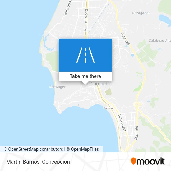 Mapa de Martín Barrios