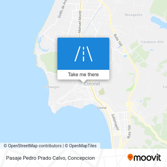 Mapa de Pasaje Pedro Prado Calvo