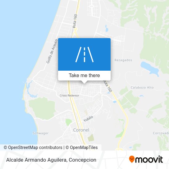 Alcalde Armando Aguilera map