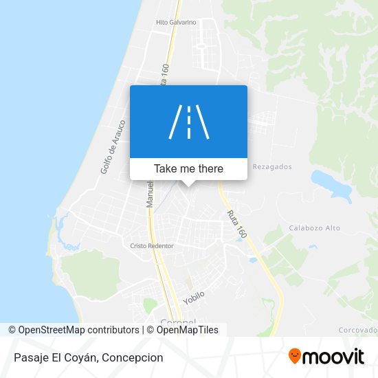 Mapa de Pasaje El Coyán