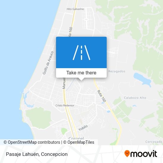 Pasaje Lahuén map