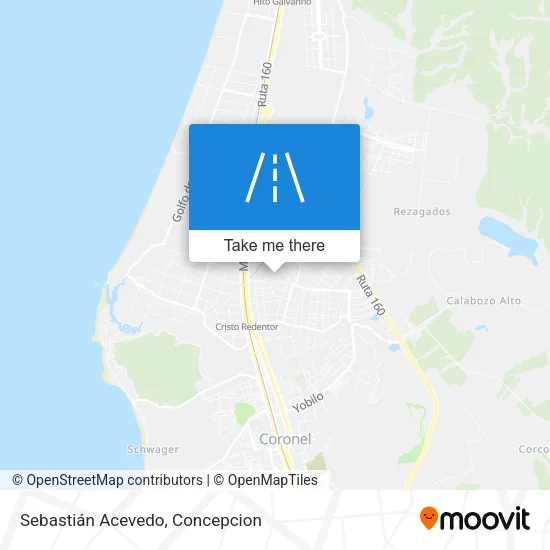 Mapa de Sebastián Acevedo